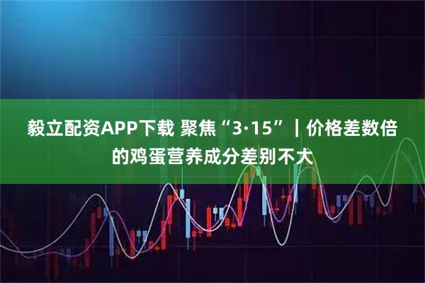 毅立配资APP下载 聚焦“3·15”｜价格差数倍的鸡蛋营养成分差别不大