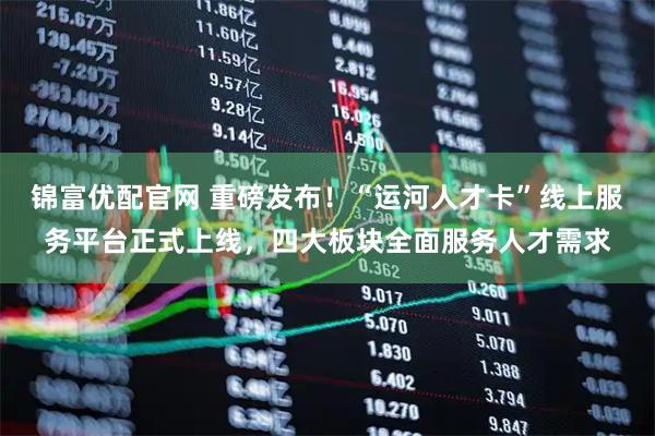 锦富优配官网 重磅发布！“运河人才卡”线上服务平台正式上线，四大板块全面服务人才需求